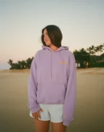 "Gift Giving" Oversized Lux Hoodie in Lavender