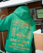 "Car Camping" Oversized Lux Hoodie