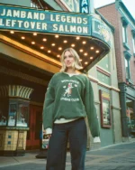 "Lovers Club" Crew Neck in Vintage Washed Green