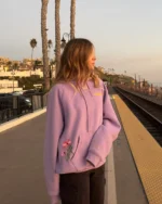 "Gift Giving" Oversized Lux Hoodie in Lavender