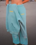 "Gift Giving" Sweatpants in Blue