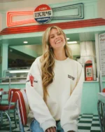 "Diner" Crew Neck in Cream